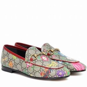 Gucci Flora Supreme Women’s Loafers (38)